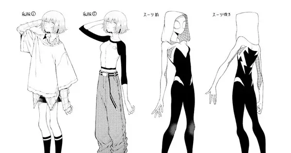Key visual for “Kadokawa Unveils Spider-Man and Spider-Gwen Manga Details”