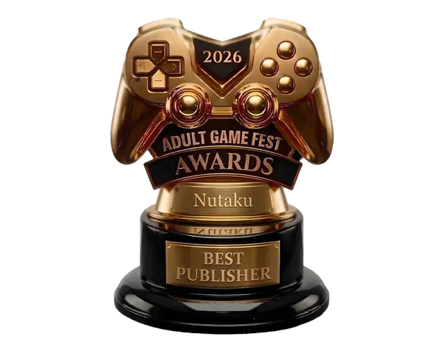 Key visual for “Nutaku Wins Best Publisher at Adult Game Fest 2026”