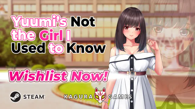 Key visual for “Kagura Games Announces Yuumi’s Not the Girl I Used to Know”