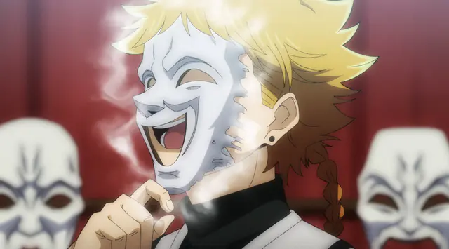 Key visual for “The Vermillion Mask Episode 1 Review: Boilerplate Seinen Battle Fantasy”
