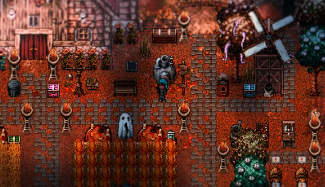 Key visual for “Welcome to Elderfield Review: Horror Farming Sim on Steam”