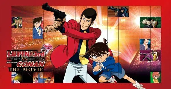 Key visual for “TMS Entertainment to Stream Lupin III vs. Detective Conan Film on YouTube”