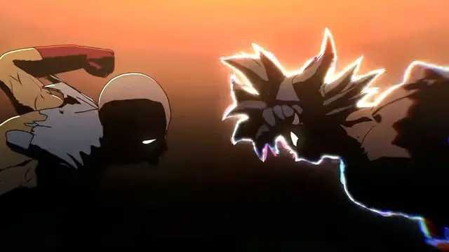 Key visual for “Dragon Ball's Goku Defeats Saitama in Power Scaling Debate”