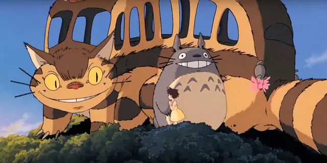 Key visual for “Studio Ghibli Unveils 2027 New Year's Stamps Featuring Totoro and Catbus”