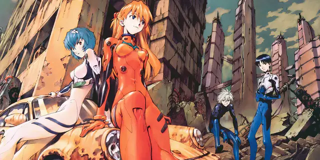 Key visual for “Evangelion Reunites Rei and Asuka With Original '90s Animator for New 2026 Release”