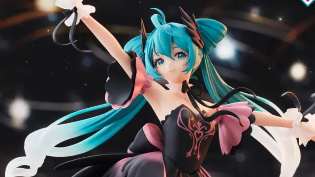 Key visual for “Bandai Namco Teases Black Swan Hatsune Miku Figure”