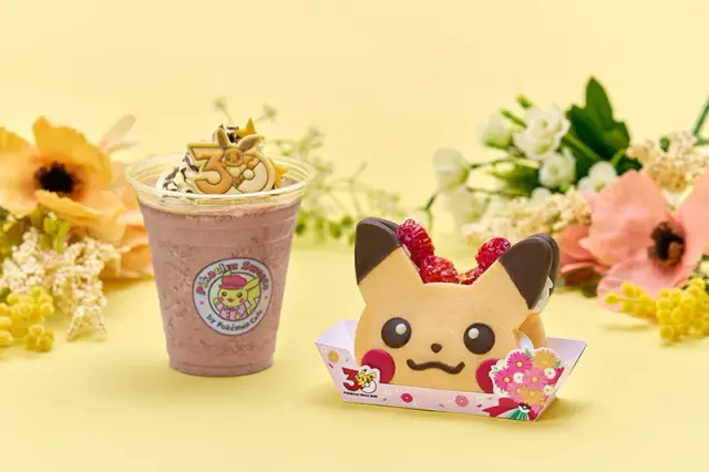 Key visual for “Pikachu Shortcake Sandwich and Eevee Frappe Launch at Tokyo Sweets Stand”