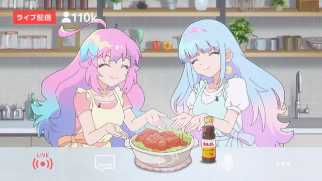 Key visual for “Lulutto Lilly and Sabagebu! Feature Second Crossover Crab Battle”