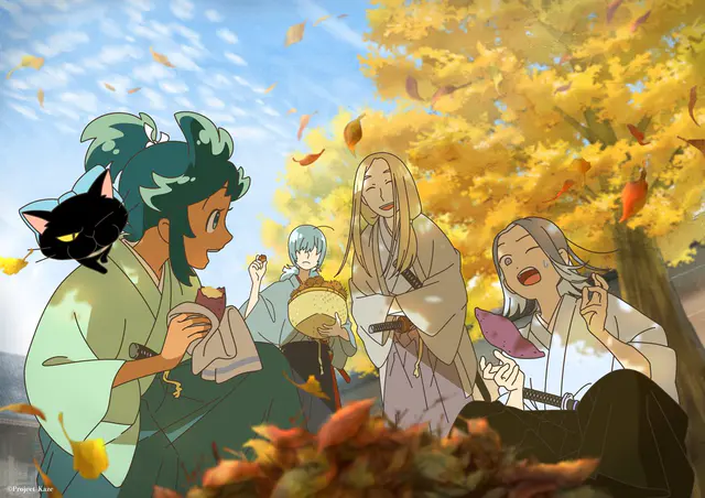 Key visual for “Inherit the Winds Anime Reveals Fall Illustration Ahead of January 2027 Premiere”