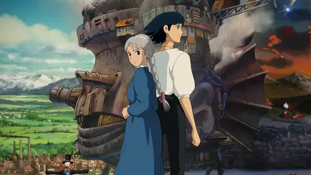 Key visual for “Howl's Moving Castle Minecraft Game Releases on Steam”