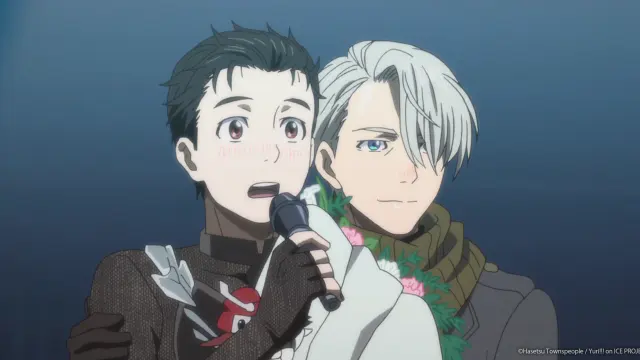 Key visual for “Crunchyroll Anime Nights to Screen Yuri!!! on ICE for 10th Anniversary”