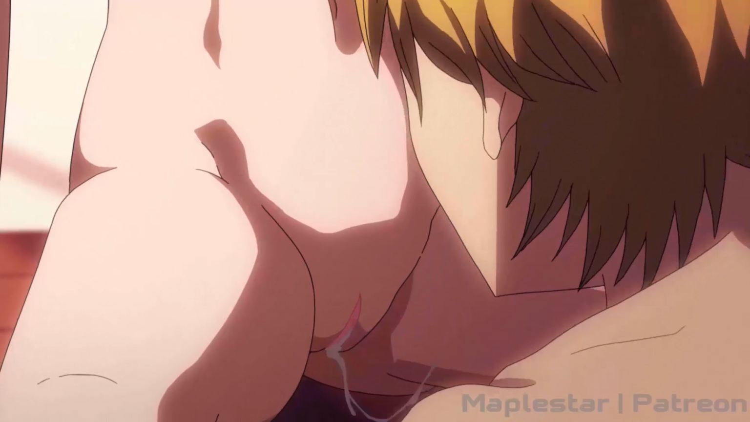 Denji and makima sex scene