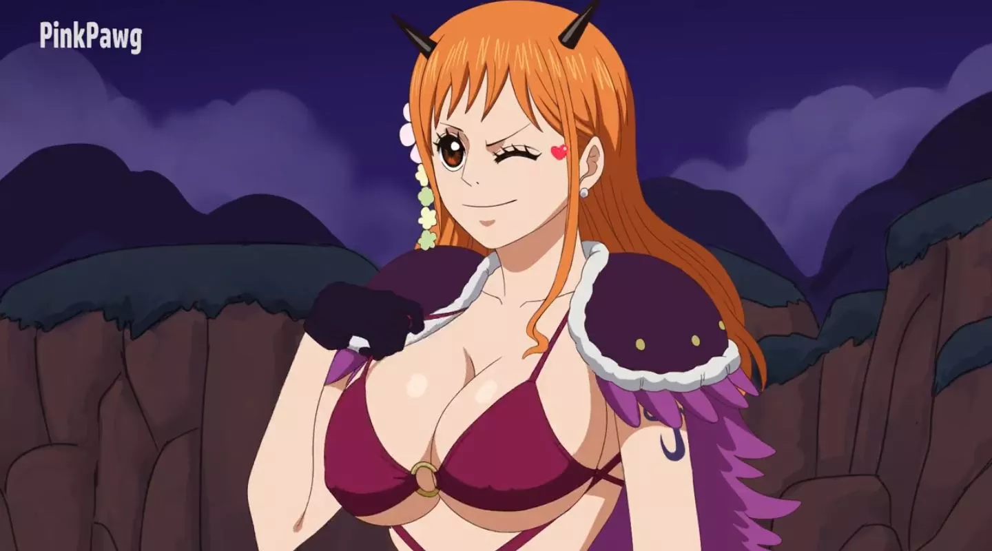 OnePiece Nami Seductive Outfit Orgy 2022 6