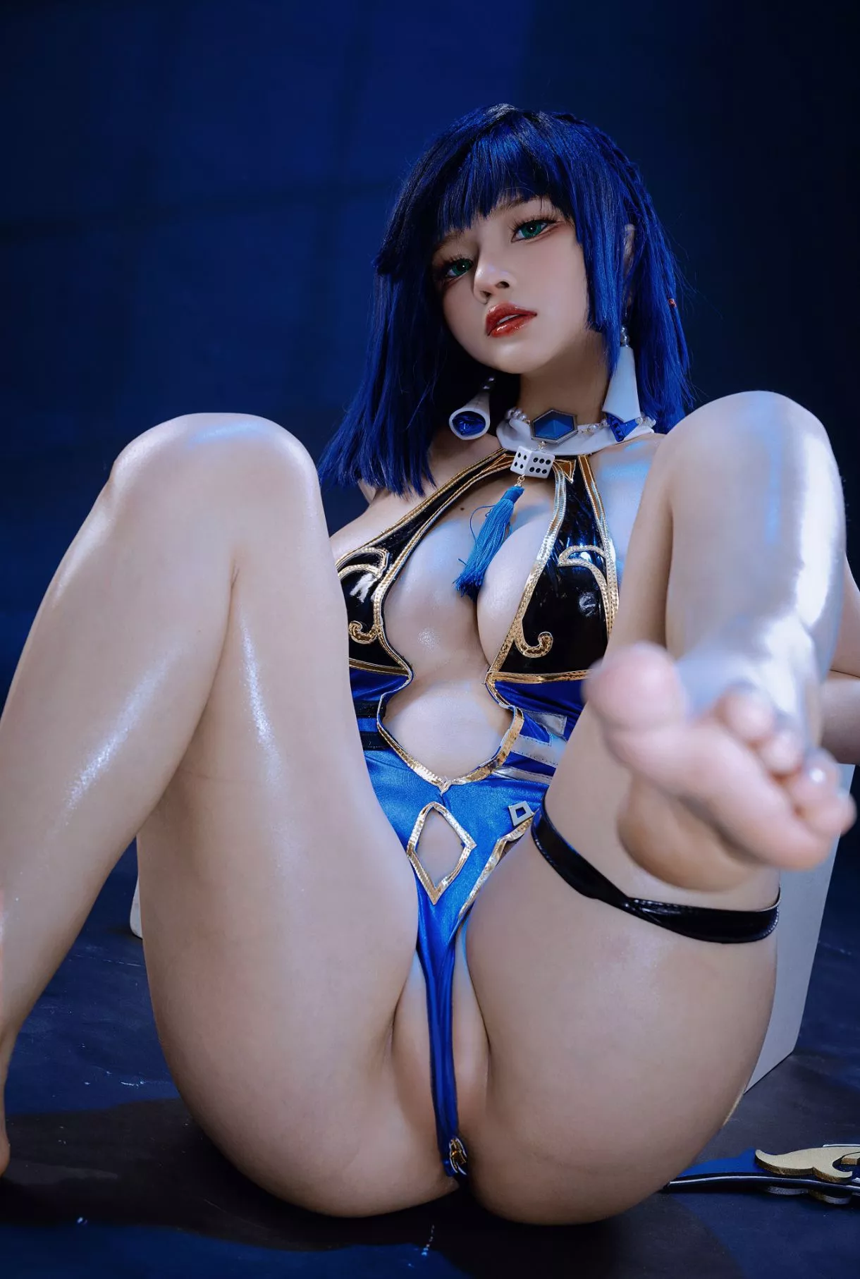 Yelan cosplay nude